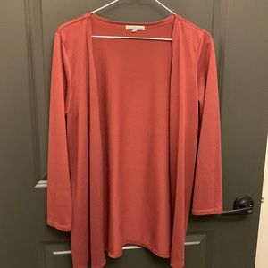 Charlotte Russe: Red Cardigan (Size Medium)